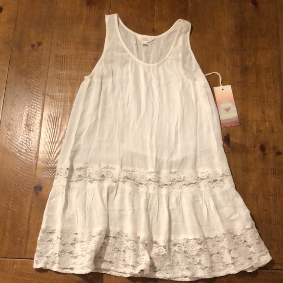 BNWT Sun And Shadow Lace Detail Tunic - Picture 3 of 4